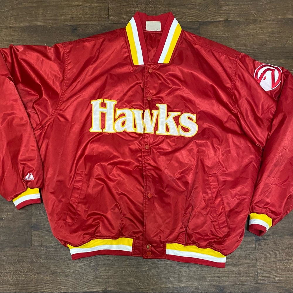 Vintage Hardwood Classics Atlanta Hawks Jacket